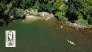 embarcadére de la petite mer à Vallon pont d'Arc